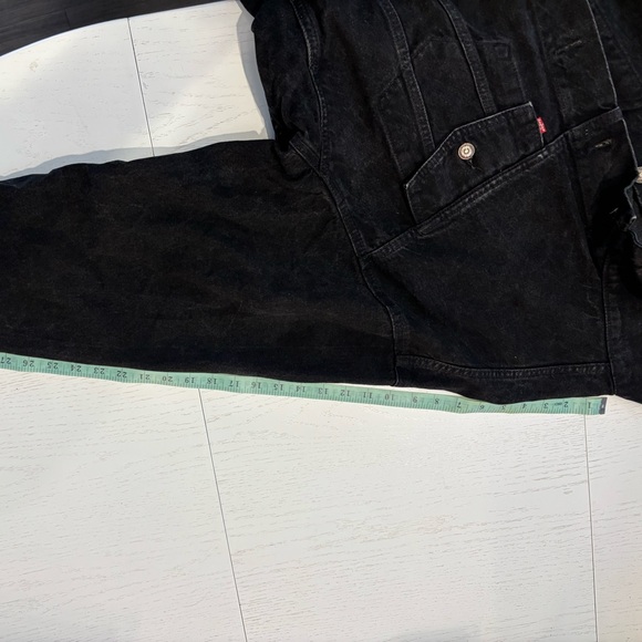 Levi's Charcoal Denim Jacket - Picture 3 of 8